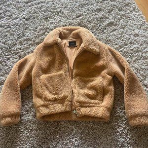 Tan Teddy Jacket